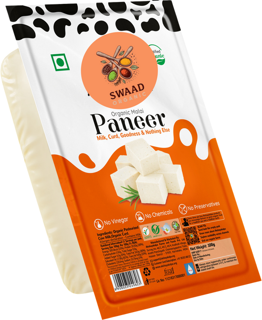 Swaad Organic - A2 Malai Paneer